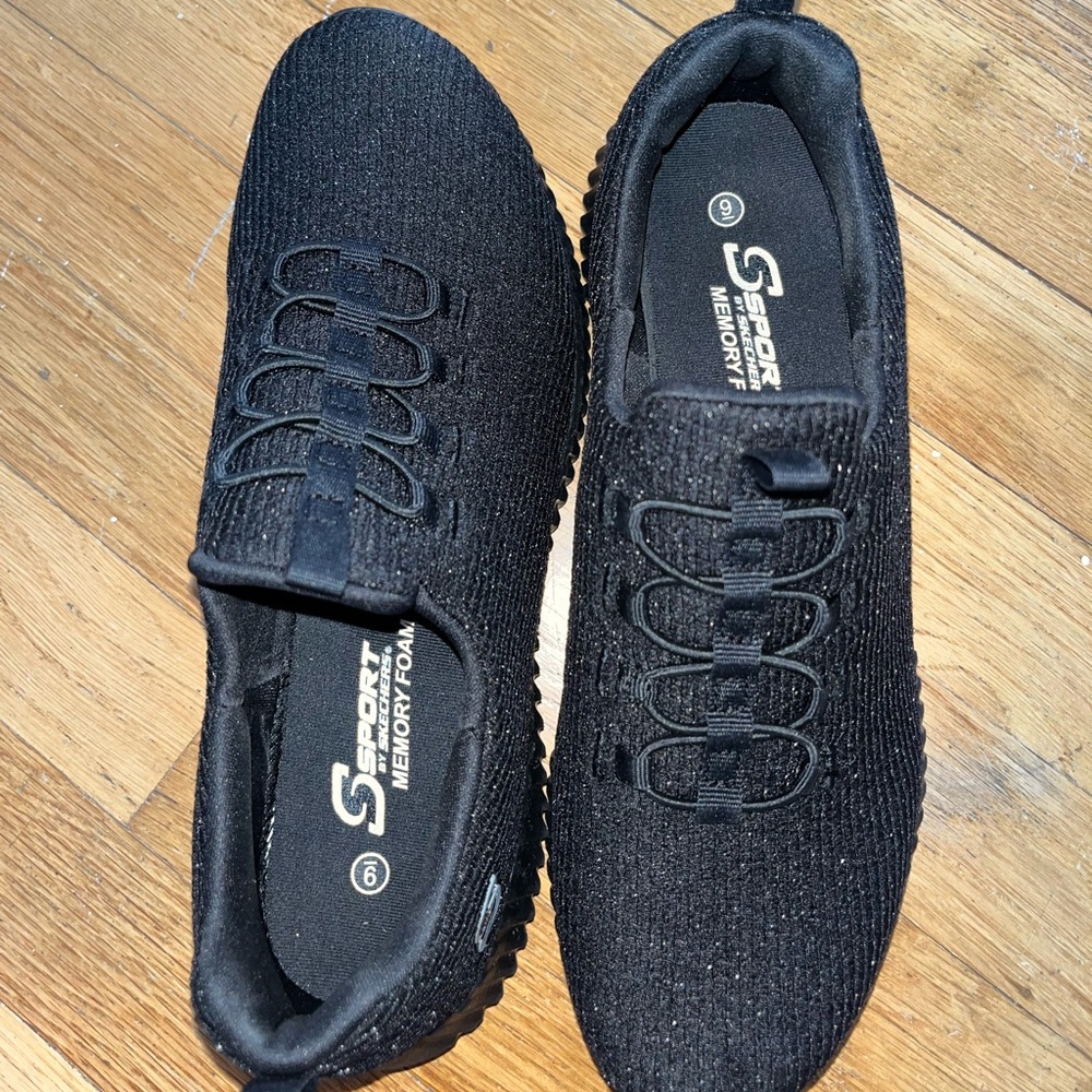 Black Charlize Skechers